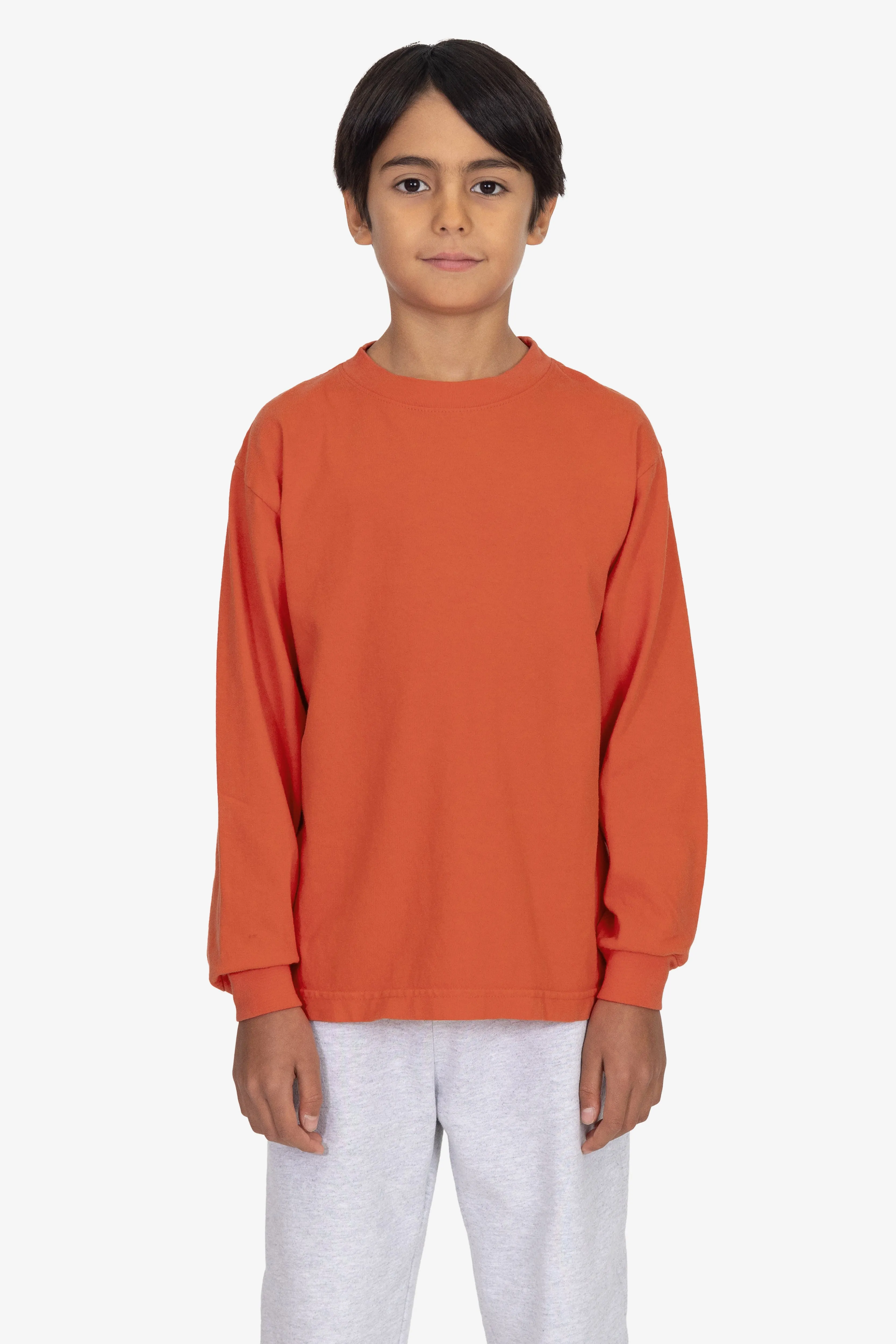 18107GD - Kids Long Sleeve Garment Dye T-Shirt