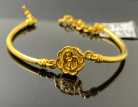 22k Gold Kids Religious Bracelet