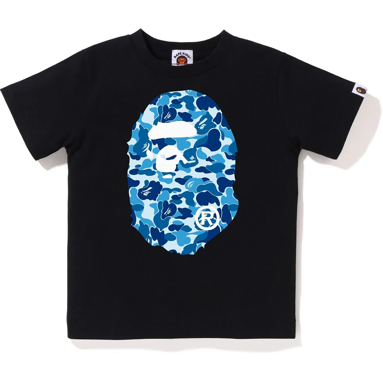 Kids Tee with ABC Camo Big Ape Head