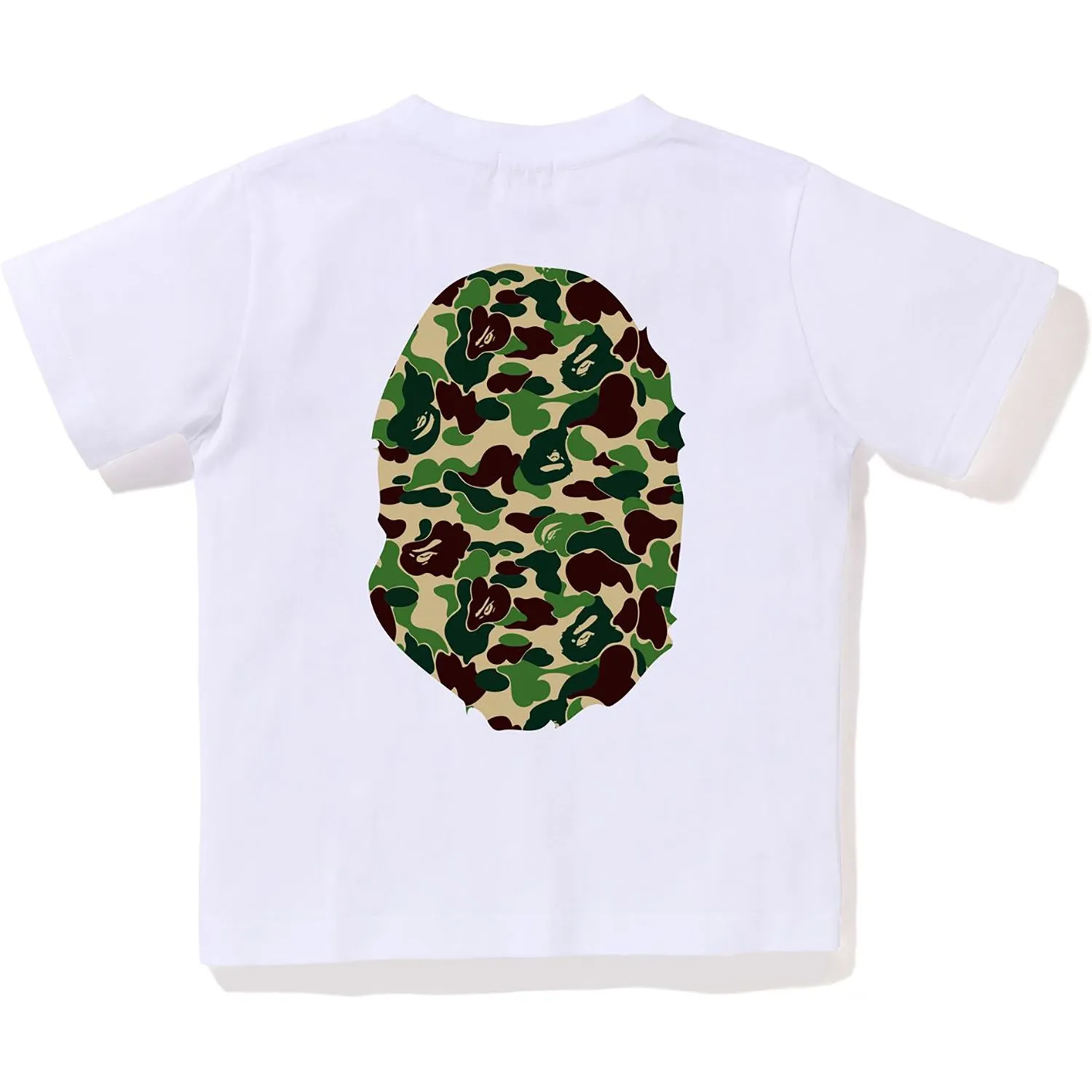 Kids Tee with ABC Camo Big Ape Head