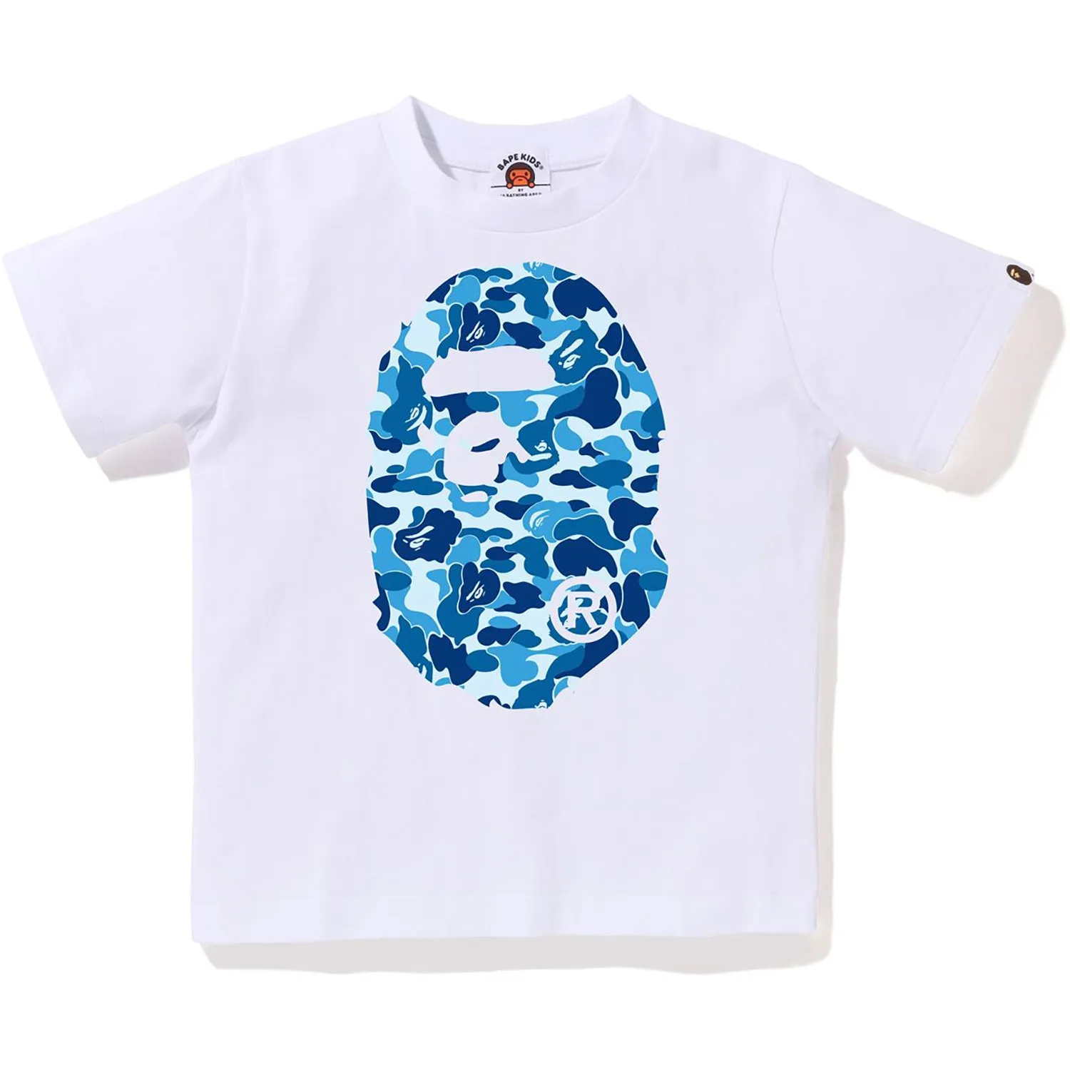 Kids Tee with ABC Camo Big Ape Head