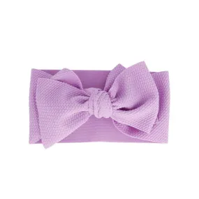 Orchid Baby Bow Headband