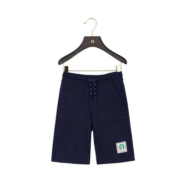 Aigner Kids Boy's Navy  Bermuda