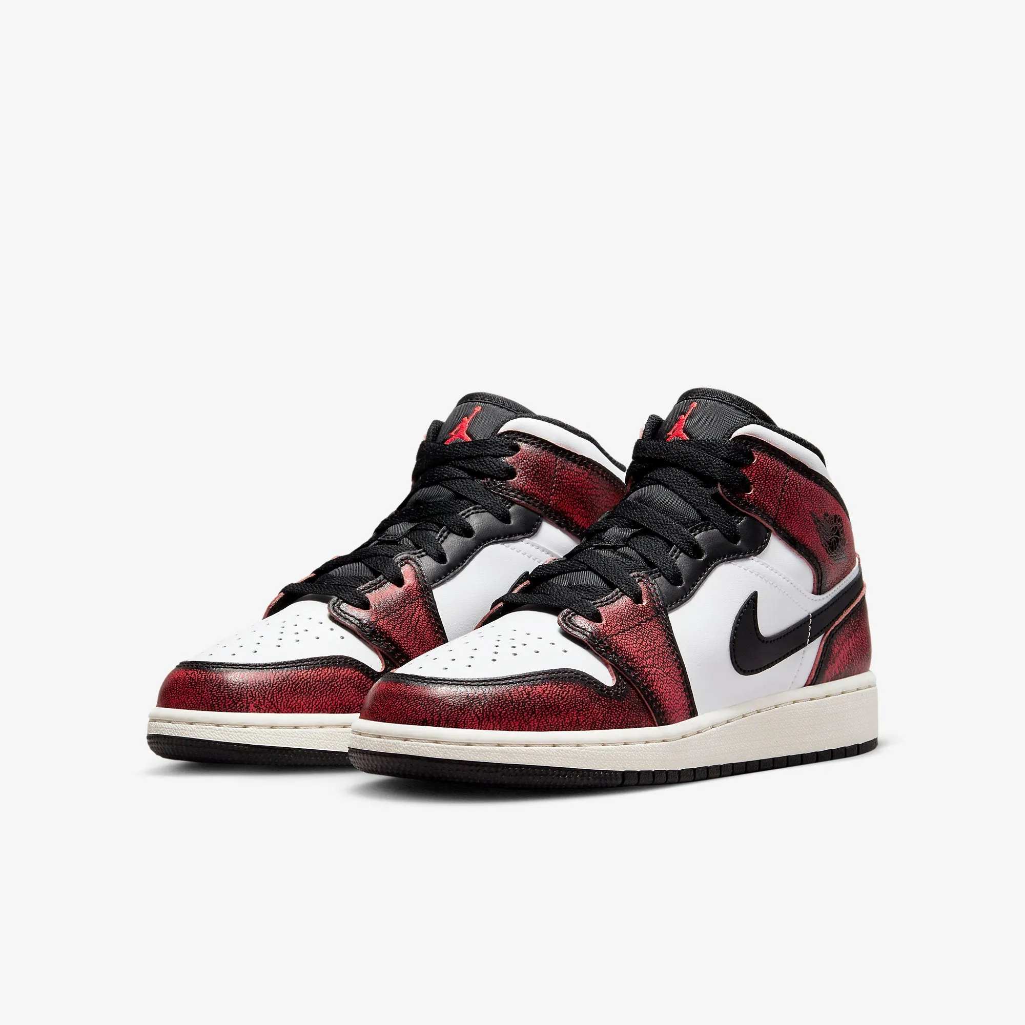 Air Jordan 1 Mid SE 'Wear-Away Chicago' (2022) FB0568-006 (GS)