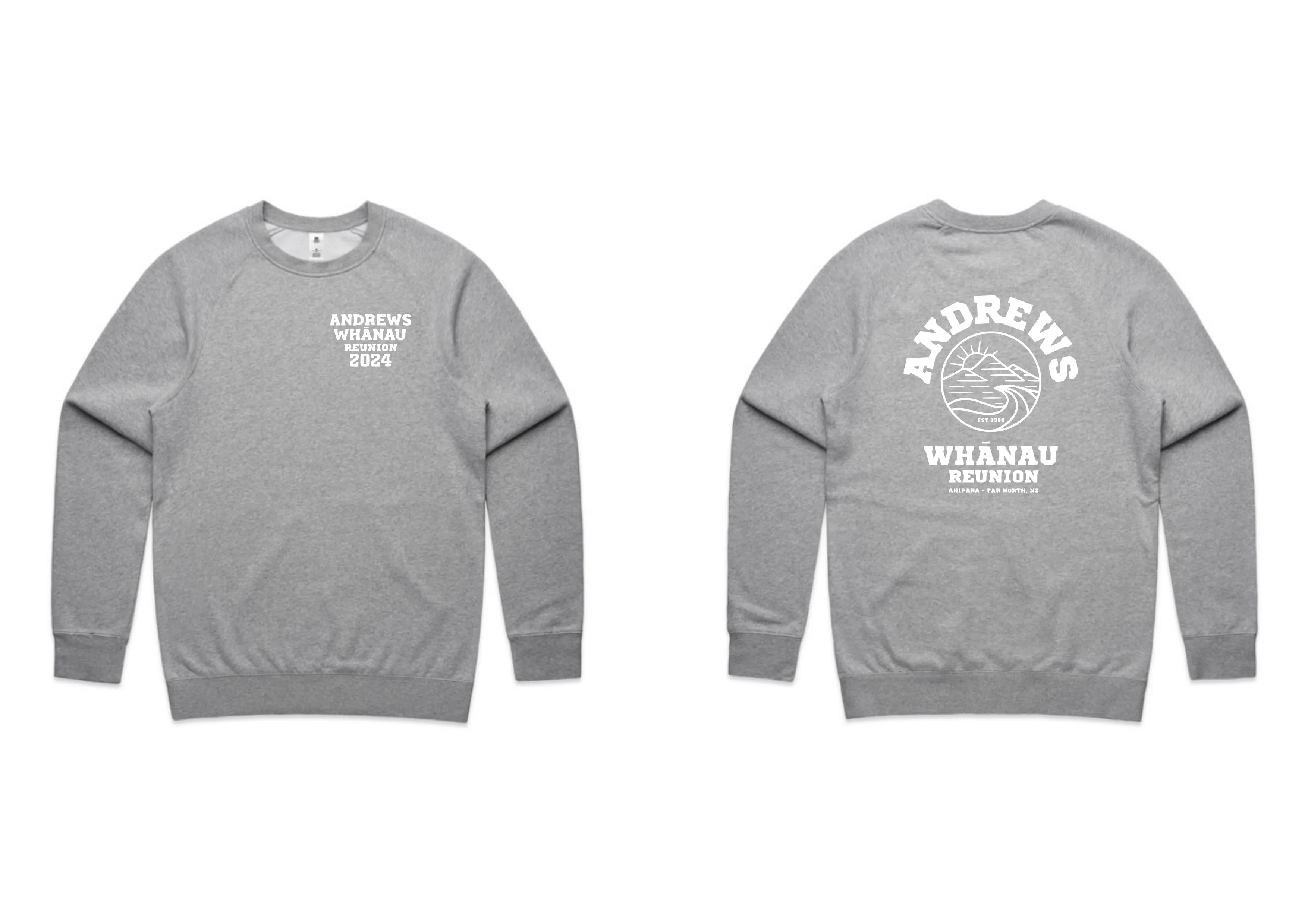 Andrews Whanau Reunion - Kids Crewneck