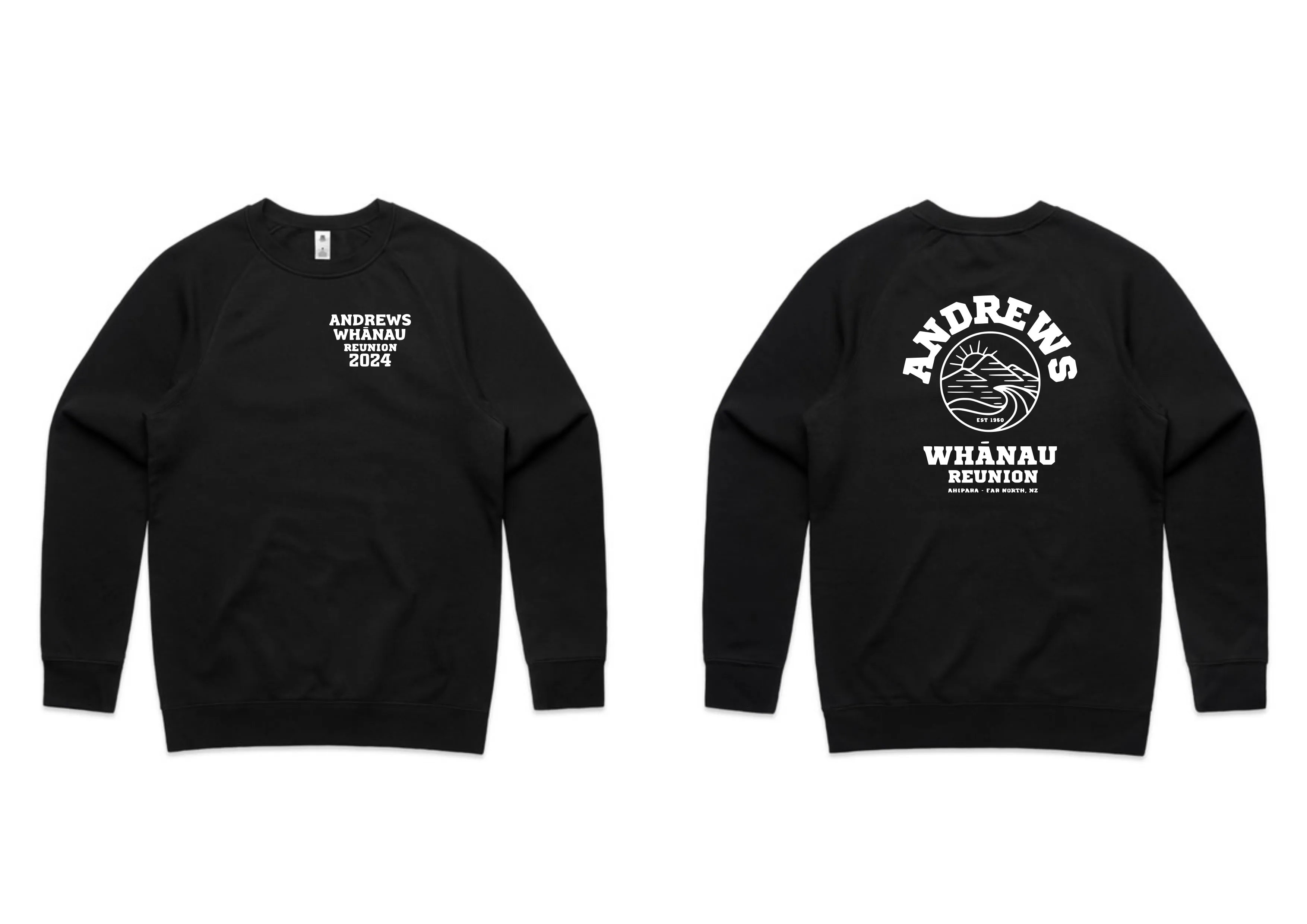 Andrews Whanau Reunion - Kids Crewneck