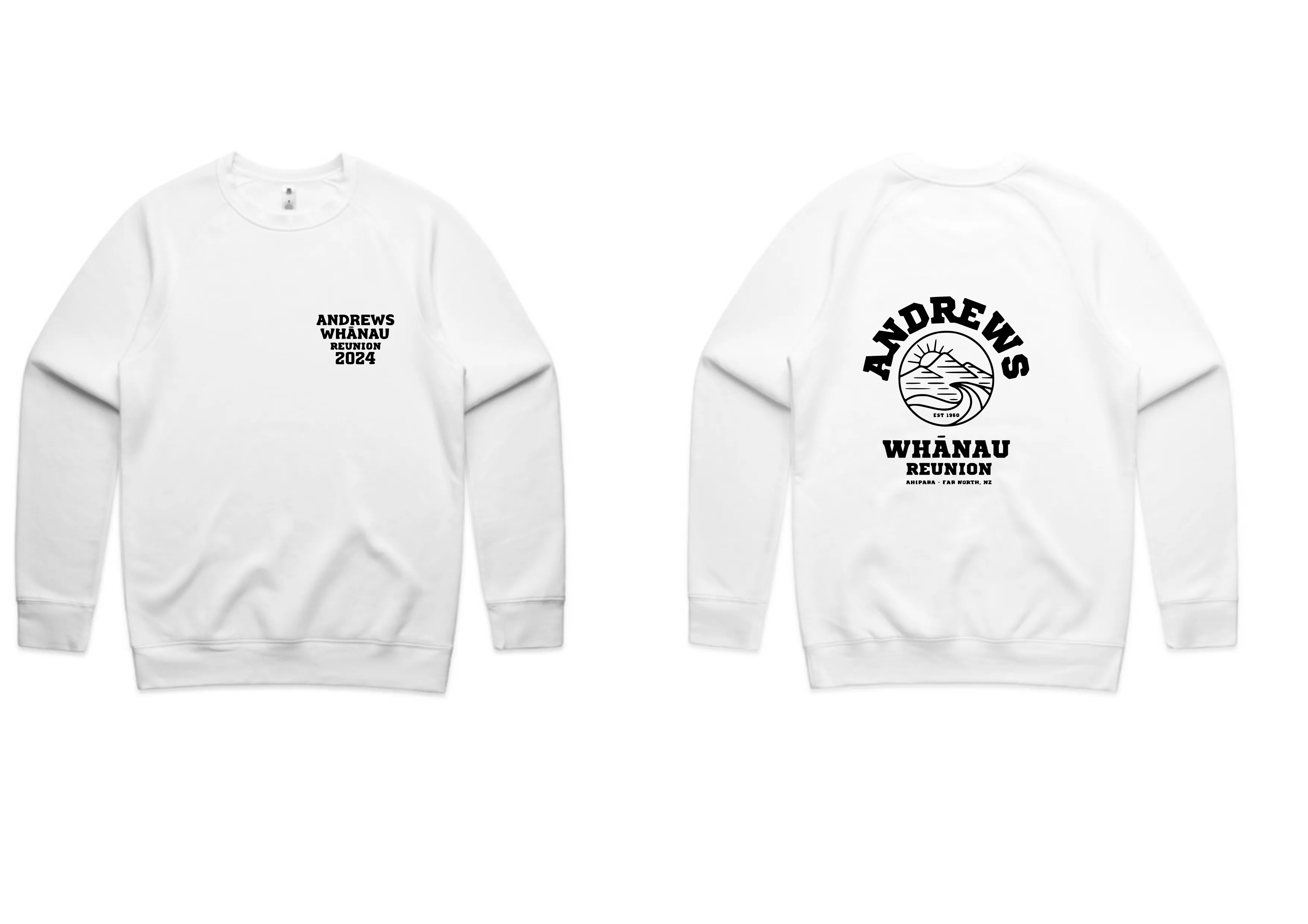 Andrews Whanau Reunion - Kids Crewneck