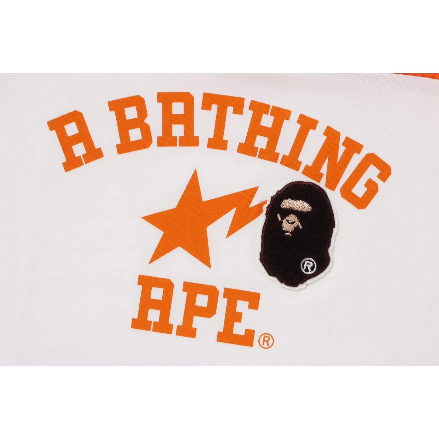 Ape Head Patch Football Tee for Kids