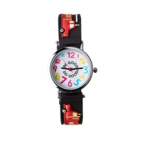 Arvo Kids' Fire Trucks Watch