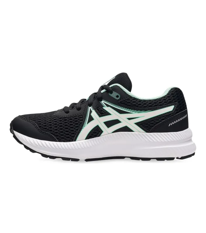 Asics Contend 7 GS Children's Shoes in Black Fresh Ice