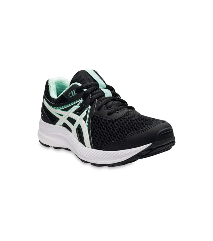 Asics Contend 7 GS Children's Shoes in Black Fresh Ice