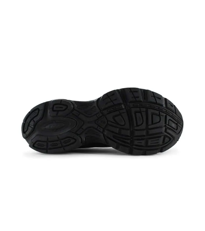 Kids ASICS Gel-195TR Leather Shoes in Black