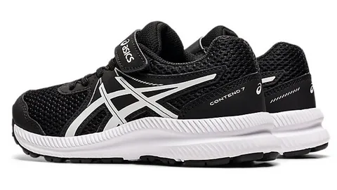 Asics KIDS CONTEND 7 PS Black/White