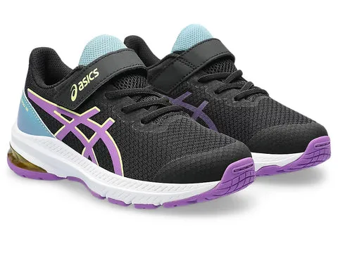 Asics KIDS GT-1000 12 PS Black/Cyber Grape