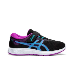 (asics patriot 11 (ps)  children's  black aquarium)