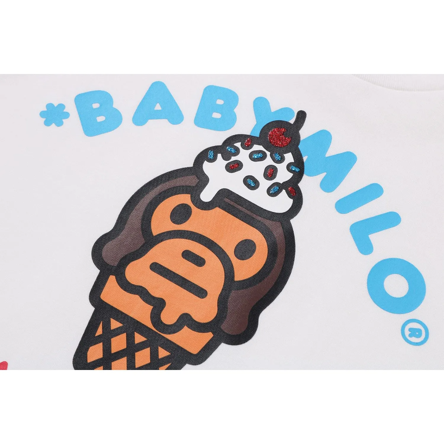 BABY MILO Kids Ice Cream Long Sleeve Tee