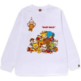 Kids Baby Milo UFO Game Long Sleeve Tee