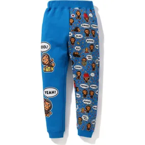 Kids Baby Milo Speech Balloon Slim Sweat Pants