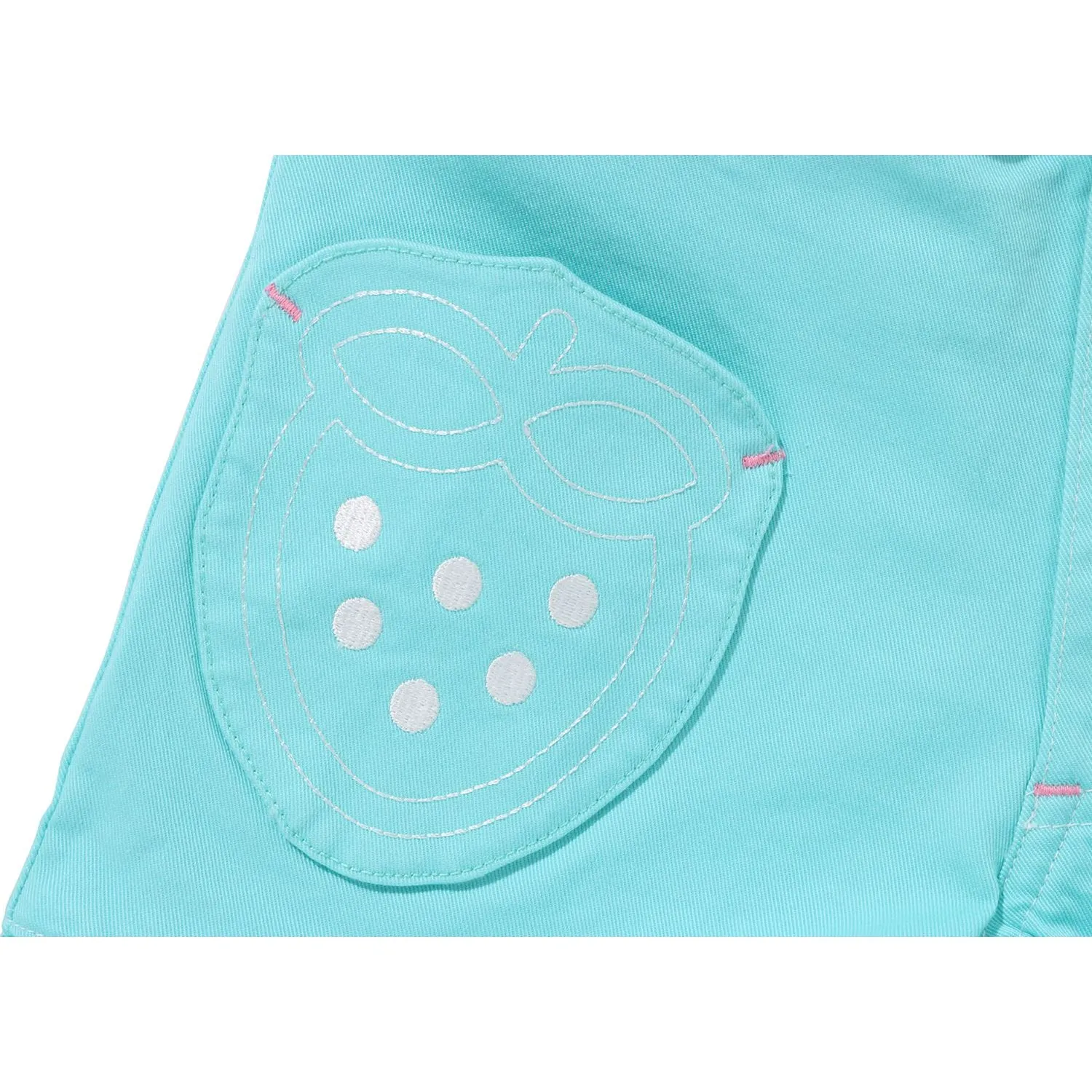 Baby Milo Strawberry Frill Shorts for Kids