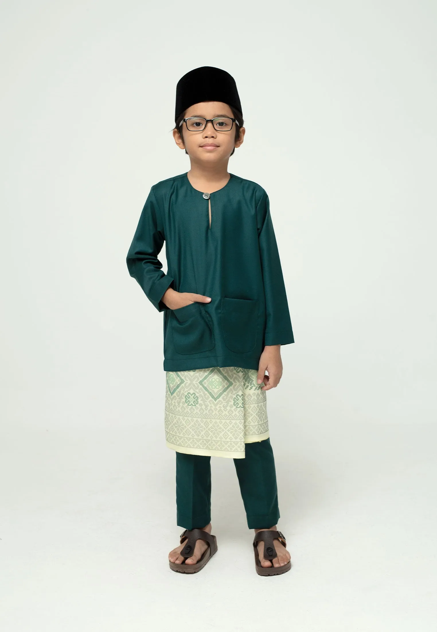 Baju Melayu Teluk Belanga Kids