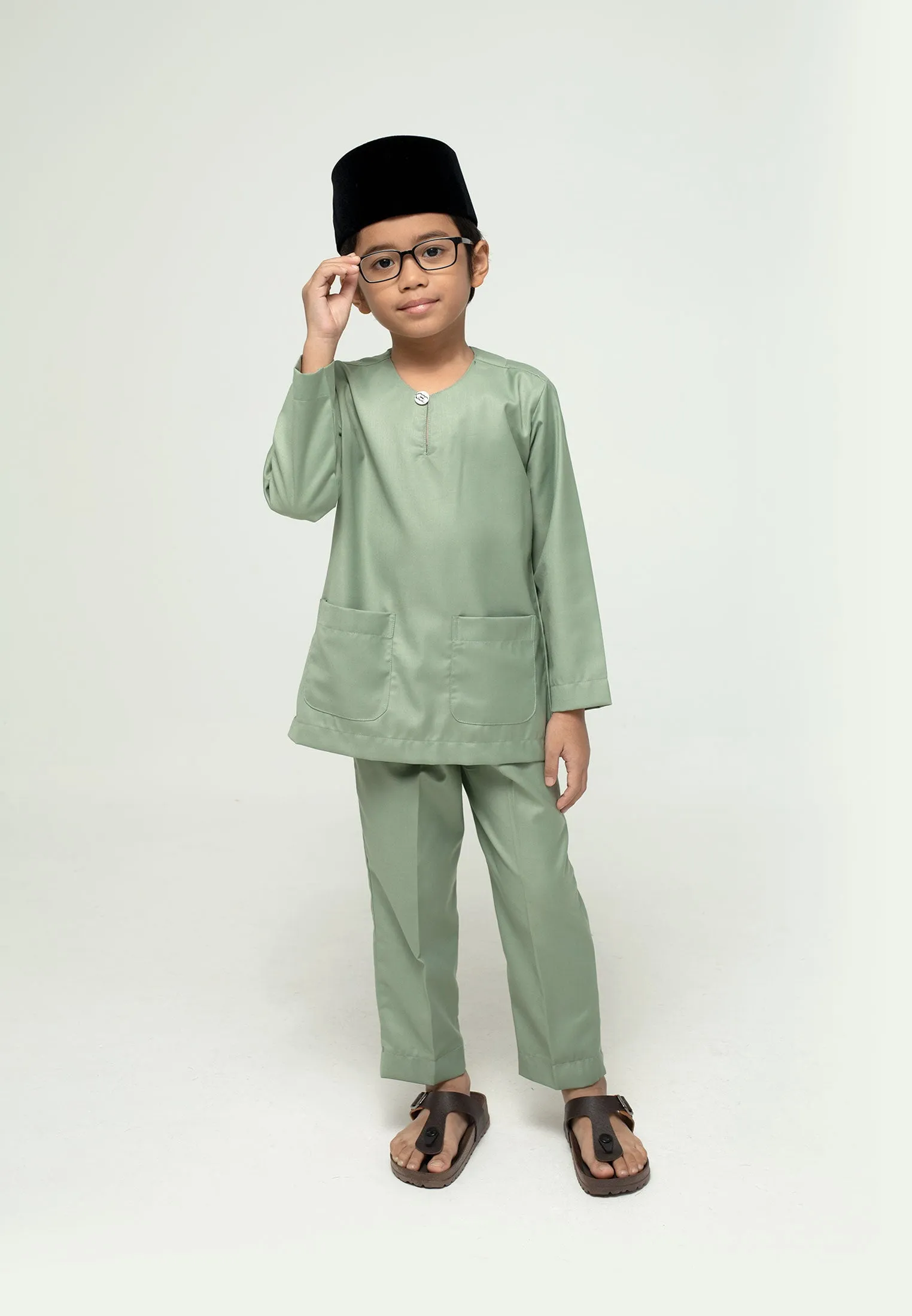 Baju Melayu Teluk Belanga Kids