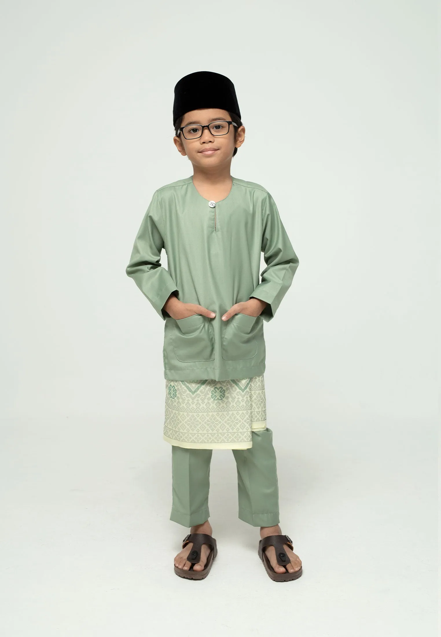 Baju Melayu Teluk Belanga Kids