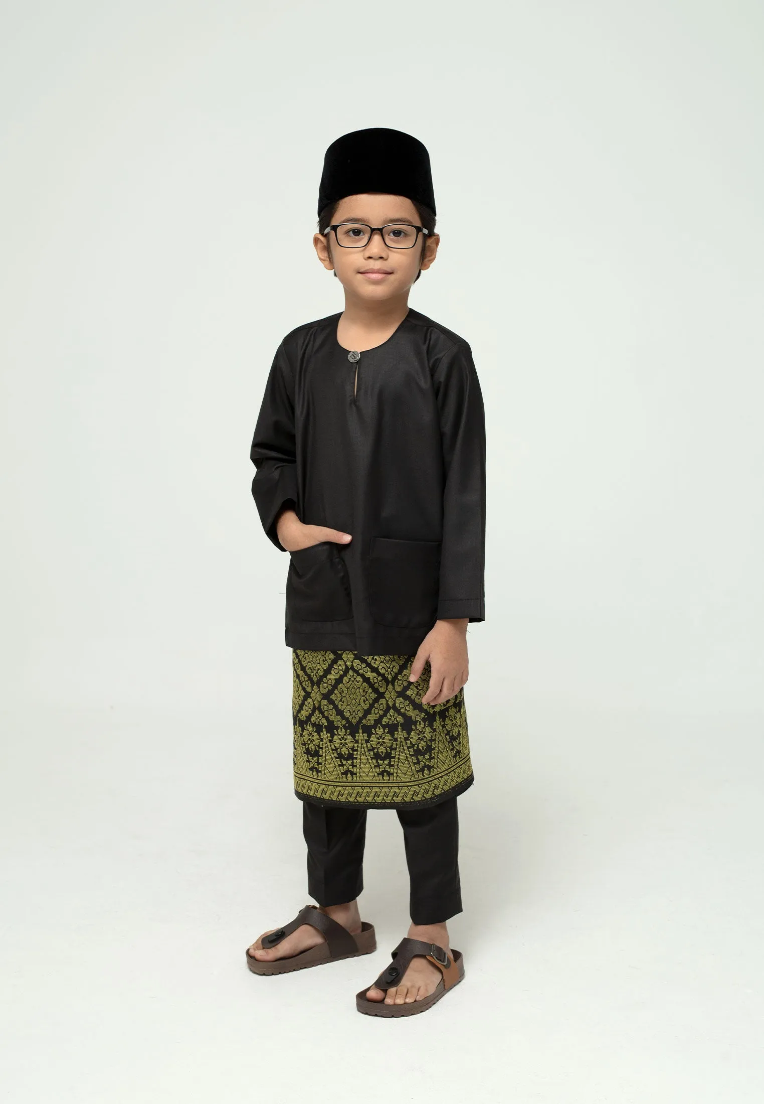 Baju Melayu Teluk Belanga Kids