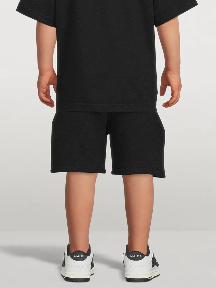 BALENCIAGA Kids Cotton Jogger Shorts