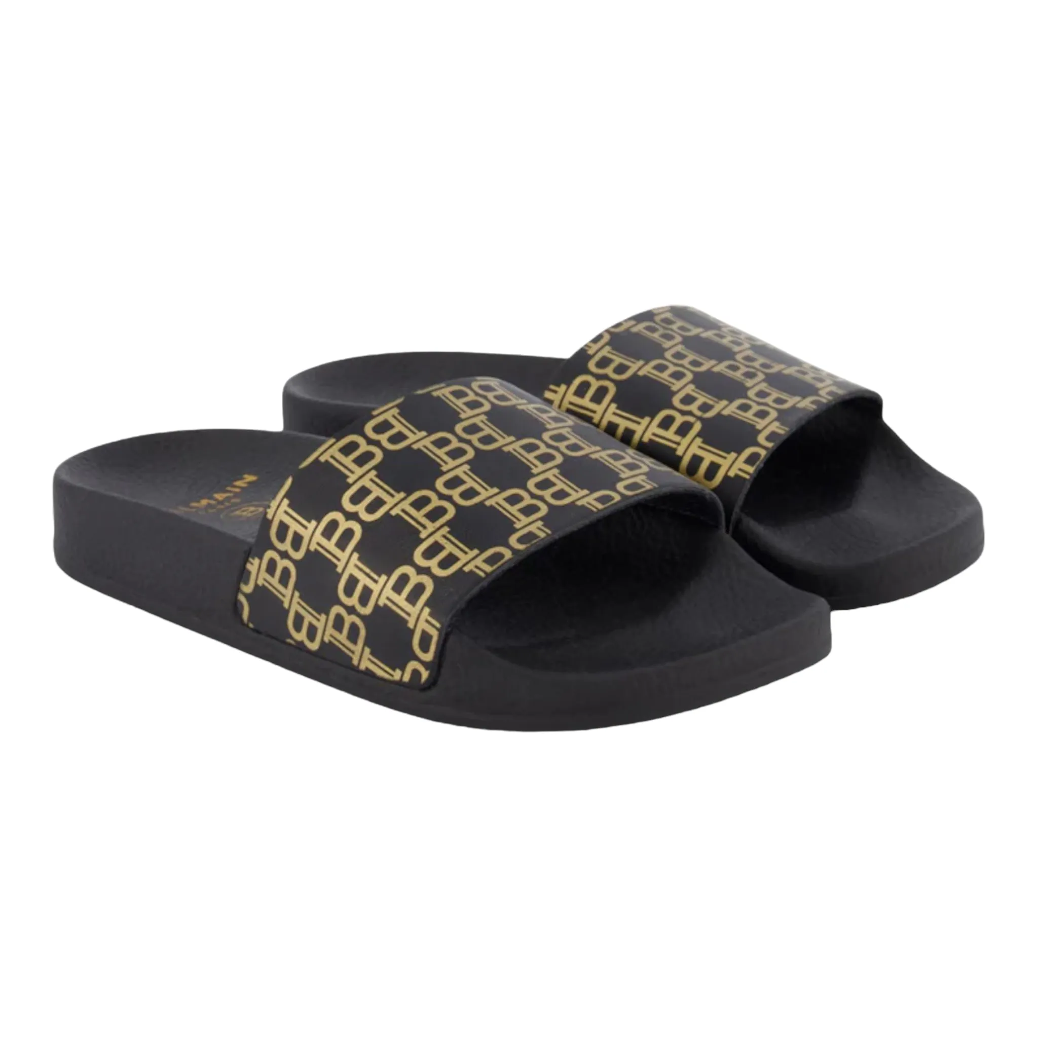 Balmain Kids All Over Print Slides