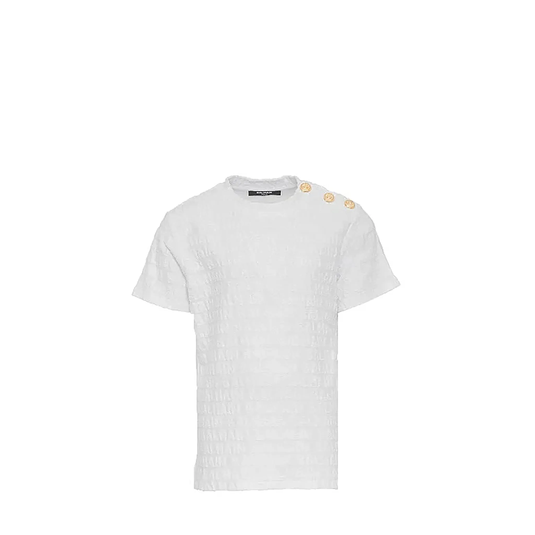 Balmain Kids Text Logo T-shirt