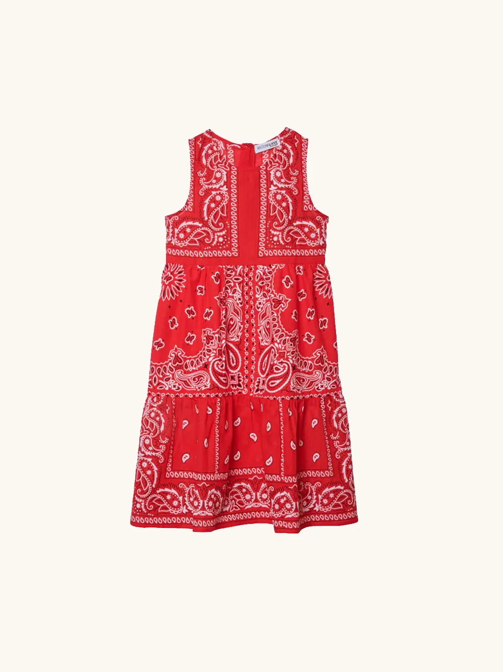 Bandana Red Dress Kids