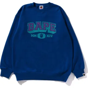 Bape Line Camo Crewneck with Relaxed Fit for Children