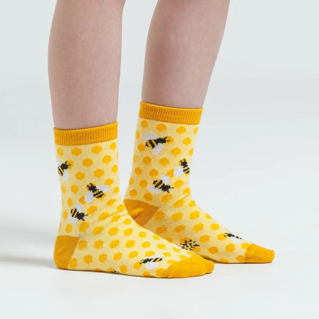 Youth Bee's Knees Crew Socks Bundle