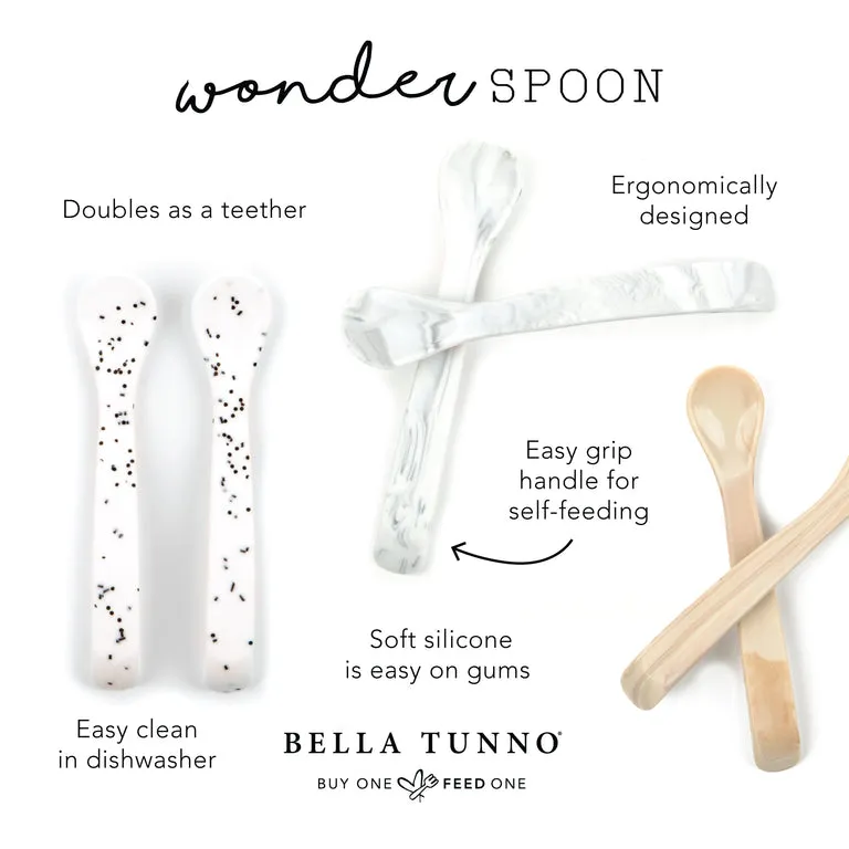 Speckled Baby Spoon Set