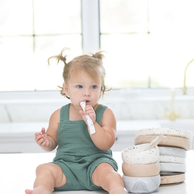 Speckled Baby Spoon Set