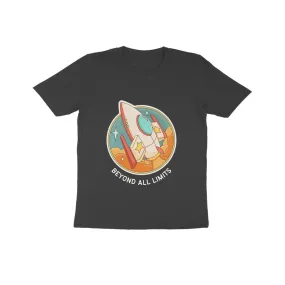 Kids Graphic Print Half Sleeves T-shirt - Beyond Limits Collection