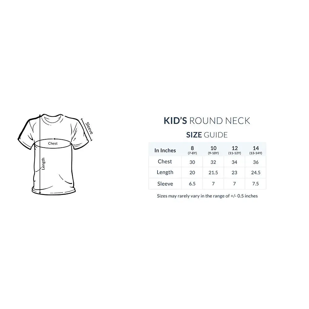 Kids Graphic Print Half Sleeves T-shirt - Beyond Limits Collection