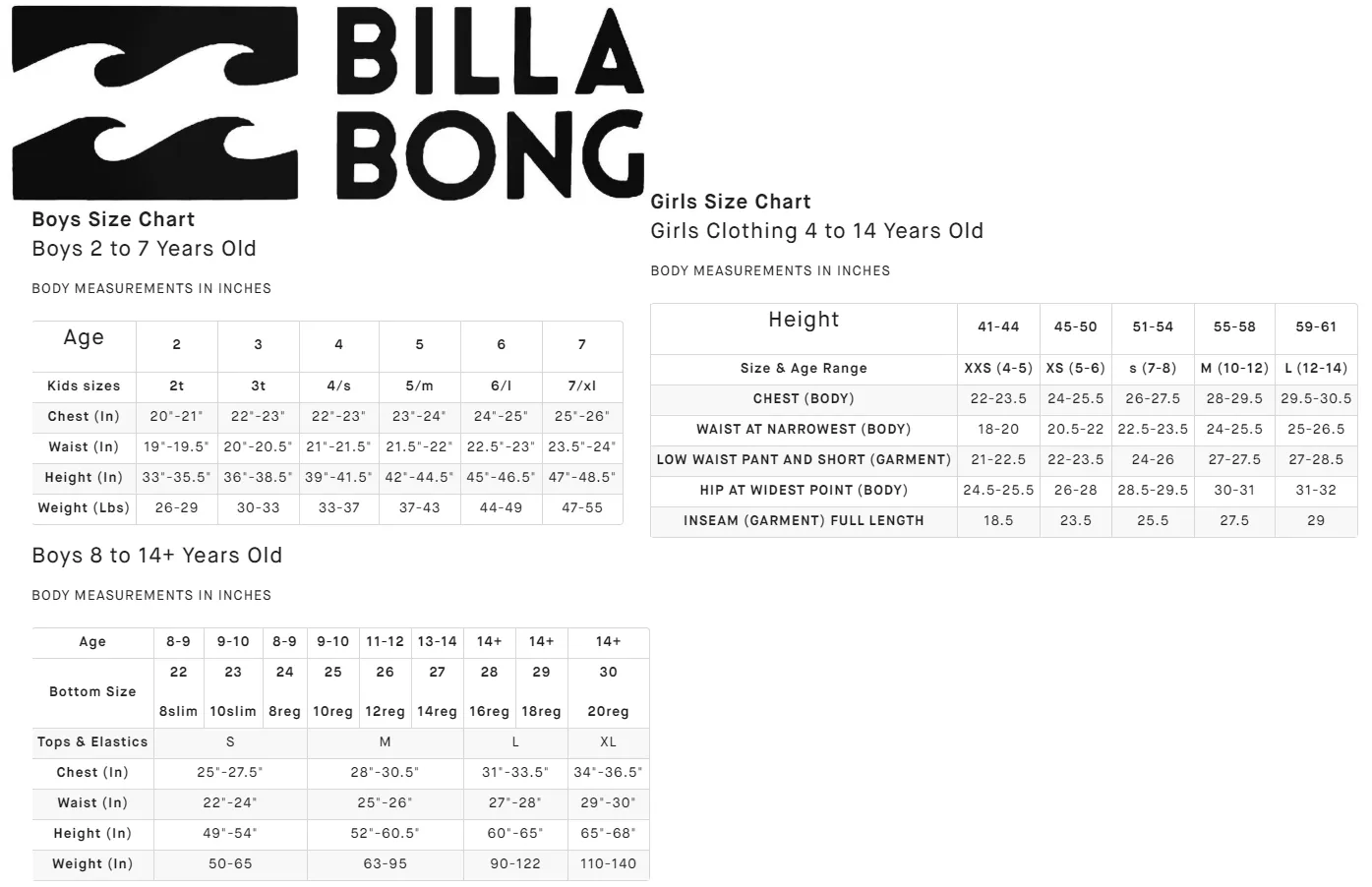 Billabong Sundays Pro Kids Boardshorts