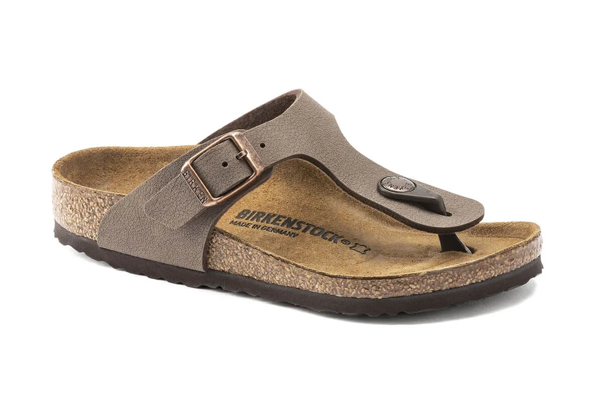 Birkenstock Gizeh R Mocca Birkibuc Kids