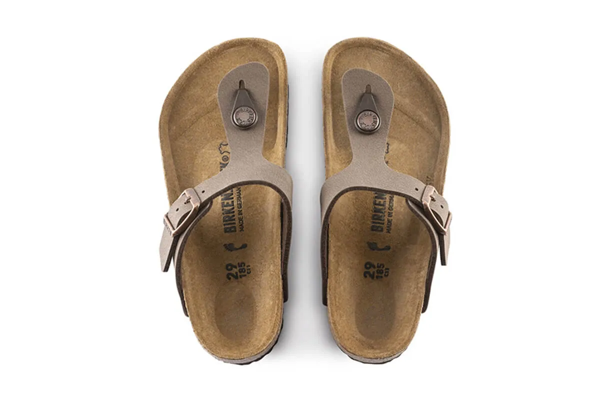 Birkenstock Gizeh R Mocca Birkibuc Kids