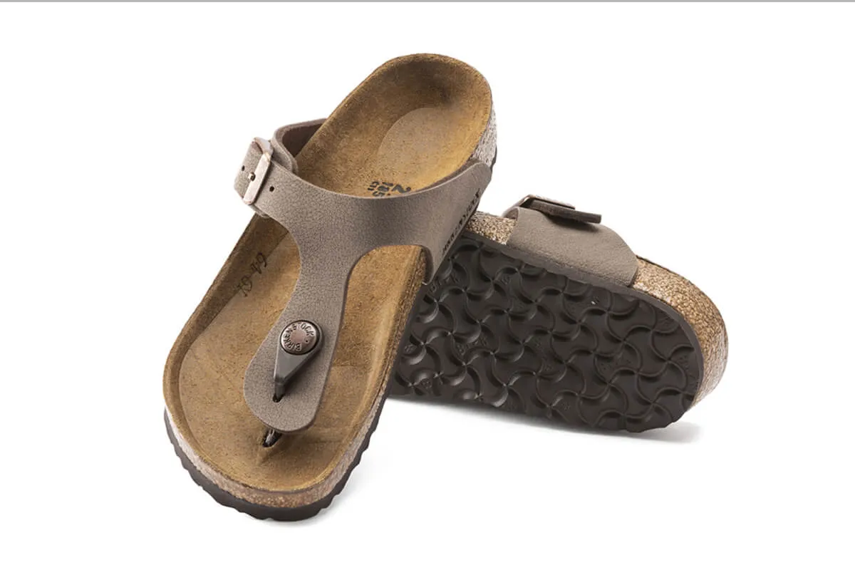 Birkenstock Gizeh R Mocca Birkibuc Kids