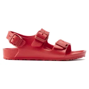 BIRKENSTOCK MILANO EVA ACTIVE RED - KIDS