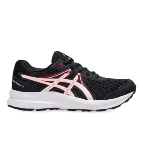 Asics Contend 7 GS Kids Shoes - Black Electric Red