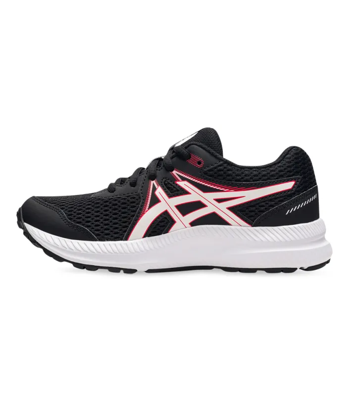 Asics Contend 7 GS Kids Shoes - Black Electric Red