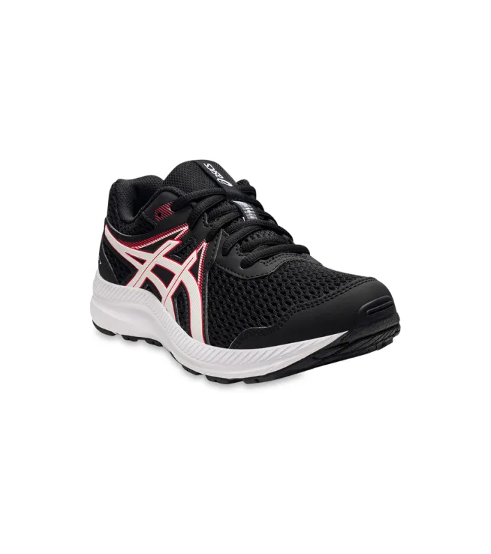 Asics Contend 7 GS Kids Shoes - Black Electric Red