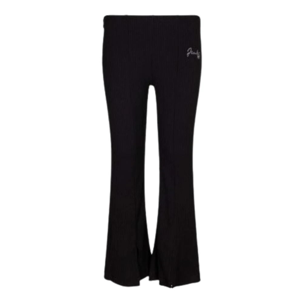 Black Striped Kids Pants