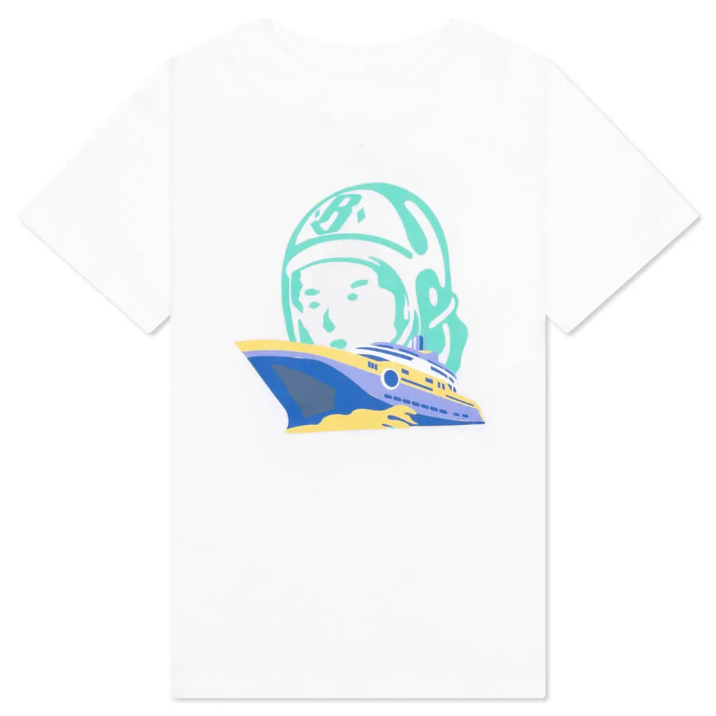 Kids Bleach White Astro Cruise Short Sleeve Tee