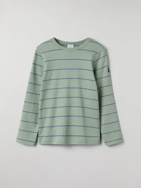 Block Stripe Kids Top