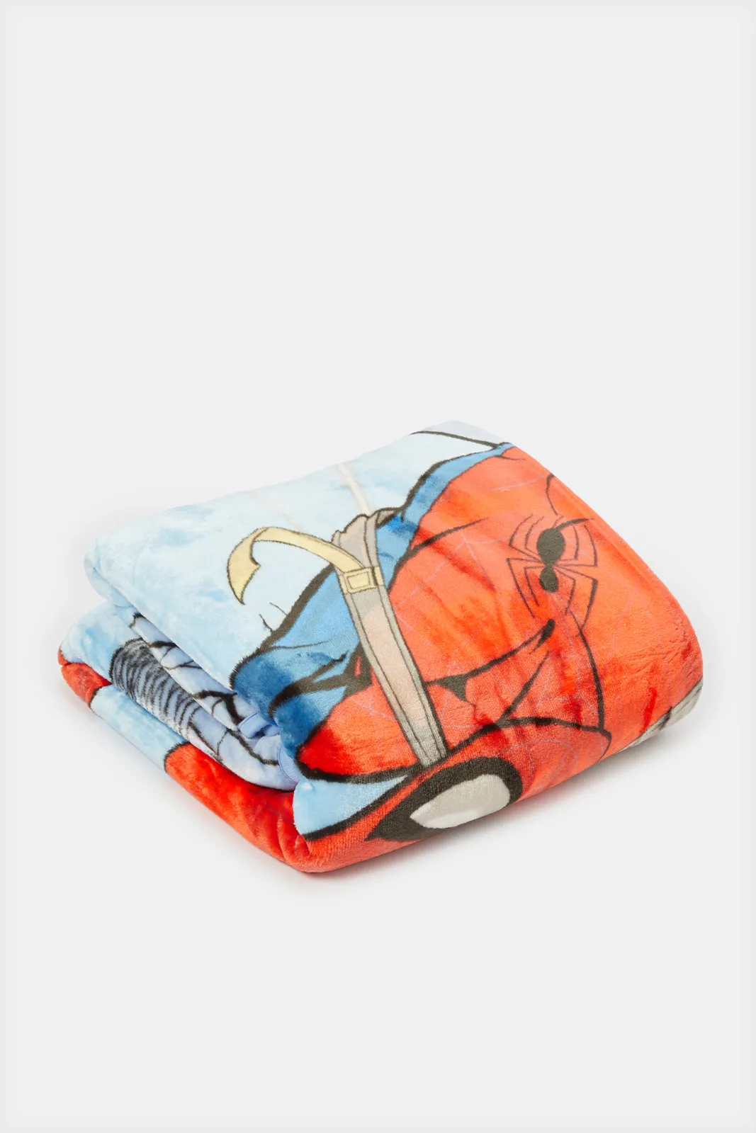 Blue Spiderman Kids Blanket