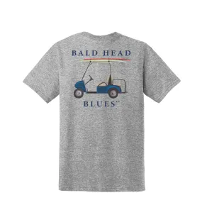 Youth Short Sleeve Golf Cart Island Tee in Heather Grey